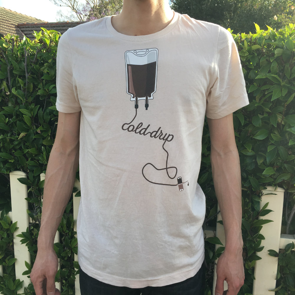 Cold drip coffee tshirt