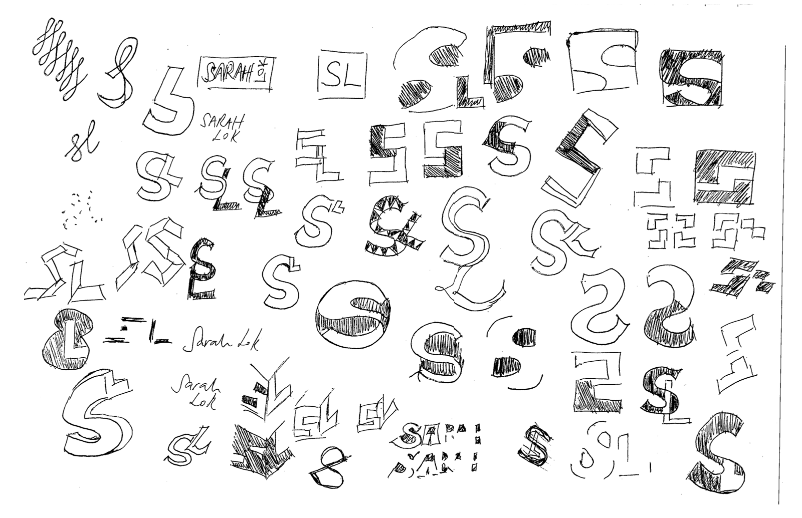 Sl logo sketches